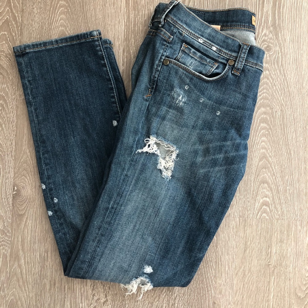 See Thru Soul Distressed Ankle  Jeans  Size 30